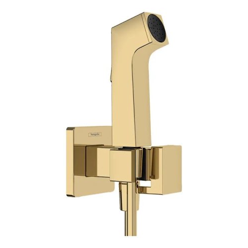 Купити Комплект гігієнічного душу Hansgrohe E EcoSmart+ на змішану воду, Polished Gold Optic (29233990) в Києві vannaja.kiev.ua