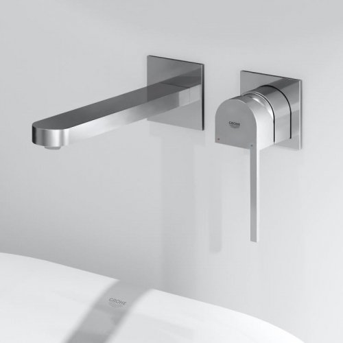Смеситель для Умывальника из Стены GROHE 29306003 PLUS 29306 на 2 отверстия L-Size, хром 203 мм Купить Смеситель для Умывальника из Стены GROHE 29306003 PLUS 29306 на 2 отверстия L-Size, хром 203 мм в Киеве vannaja.kiev.ua