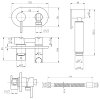 душ-биде Набор для гигиенического душа Qtap Inspai-Varius округлый QTINSVARCRMV00440501 Chrome Купить душ-биде Набор для гигиенического душа Qtap Inspai-Varius округлый QTINSVARCRMV00440501 Chrome в Киеве vannaja.kiev.ua