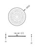 Верхній душ Ø 450 мм Tres Showers Head (29963204) Купити Верхній душ Ø 450 мм Tres Showers Head (29963204) в Києві vannaja.kiev.ua