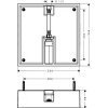 Купить качественный 26254180 Скрытая часть hansgrohe Raindance 1jet верхнего душа 400 × 400 мм   в Киеве vannaja.kiev.ua