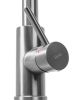 Купить  Смеситель для кухни Rea Fresh NIKIEL BRUSHED REA-B9146 с выдвижной воронкой двух режимной цвет никель матовый REAB9146 в Киеве vannaja.kiev.ua