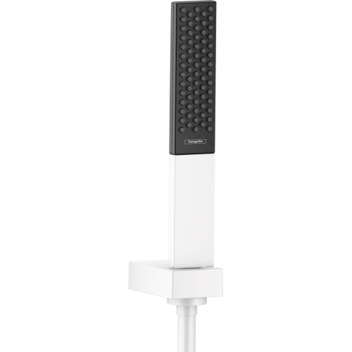 Купить Душевой набор 26856700 hansgrohe Rainfinity купить 100 1jet с душевым шлангом 160 см матовый белый   в Киеве vannaja.kiev.ua
