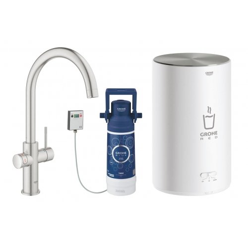 Купити Змішувач і бойлер для раковини GROHE Red Duo M-size (30083DC1) в Києві vannaja.kiev.ua