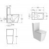 DevIT 3010125 Country 2.0 Компакт Унитаз напольный с крышкой микролифт UF5160S Купить DevIT 3010125 Country 2.0 Компакт Унитаз напольный с крышкой микролифт UF5160S в Киеве vannaja.kiev.ua