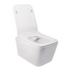 Купить Унитаз подвесной Qtap Crow безободковый с сиденьем Soft-close QT05335170W в Киеве vannaja.kiev.ua