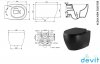 черная матовая инсталляция с унитазом Grohe 38811KF0 + 3020155B Acqua безободковый туалет с тонкой сиухой soft-close quickfix черный матовый Купить черная матовая инсталляция с унитазом Grohe 38811KF0 + 3020155B Acqua безободковый туалет с тонкой сиухой soft-close quickfix черный матовый в Киеве vannaja.kiev.ua
