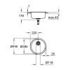 Купить Кухонная мойка Grohe Sink K200 31720SD0 в Киеве vannaja.kiev.ua