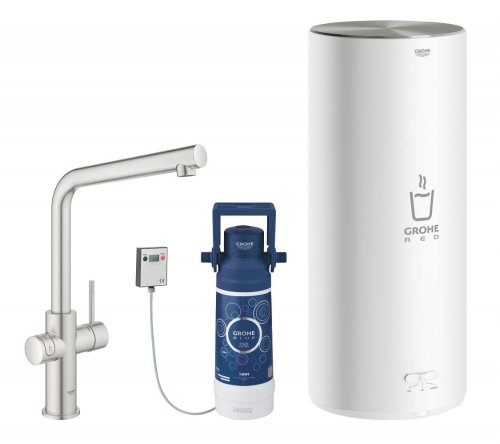 Смеситель и бойлер для раковины GROHE Red Duo L-size (30325DC1) Купить Смеситель и бойлер для раковины GROHE Red Duo L-size (30325DC1) в Киеве vannaja.kiev.ua