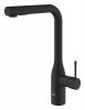 Купить Grohe Essence 30504KF0 черный матовый кран кухня выдвижная лейка 2 режима в Киеве vannaja.kiev.ua