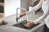 Смеситель для кухни Grohe Eurosmart New 30567000 кран кухонной мойки хромированный Купить Смеситель для кухни Grohe Eurosmart New 30567000 кран кухонной мойки хромированный в Киеве vannaja.kiev.ua