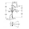 Купить Комбинированный смеситель для кухни Grohe 30583000 с фильтром для питьевой воды Blue Pure Eurosmart U-spout в Киеве vannaja.kiev.ua