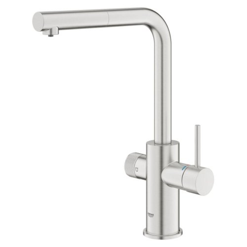 кран фильтра для воды смеситель для кухни Grohe 30590DC0 Blue Pure Minta под обратный осмос суперсталь - цвет Купить кран фильтра для воды смеситель для кухни Grohe 30590DC0 Blue Pure Minta под обратный осмос суперсталь - цвет в Киеве vannaja.kiev.ua