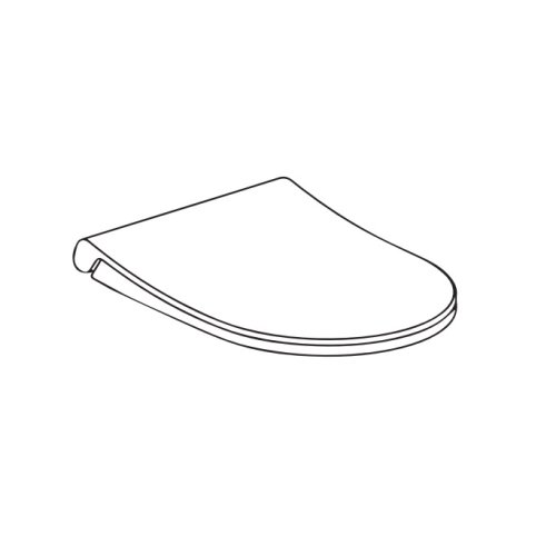Купить Крышка для унитаза Quarter Bath SCD Slim Duroplast Soft Close, белый (30SCD.03.02.03.02.02WG) в Киеве vannaja.kiev.ua