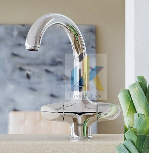 Купить Смесители кухни двухзахватные высокие GROHE 31043000 Aria 31043 сделан в Германии в Киеве vannaja.kiev.ua