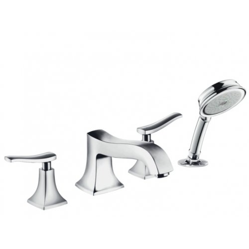 Купить Hansgrohe 31314000 Metris Classic 31314 смеситель для ванны врезной на 4 отверстия в Киеве vannaja.kiev.ua