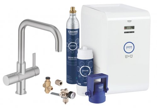 Купити Змішувач зі стартовим комплектом GROHE Blue Professional (31324DC1) в Києві vannaja.kiev.ua