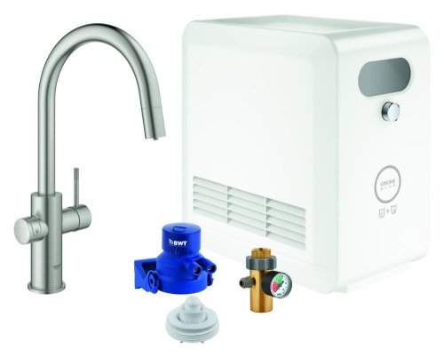 Купити Система фільтрів для питної води зі змішувачем Grohe Blue Pro Connected 31325DC2 в Києві vannaja.kiev.ua