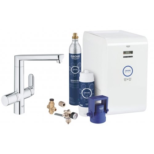 Купити Змішувач зі стартовим комплектом GROHE Blue Home K7 Professional (31346001) в Києві vannaja.kiev.ua