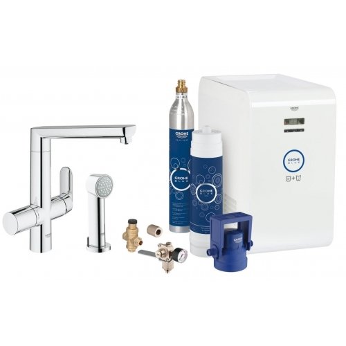 Смеситель со стартовым комплектом GROHE Blue Home K7 Professional (31355001) Купить Смеситель со стартовым комплектом GROHE Blue Home K7 Professional (31355001) в Киеве vannaja.kiev.ua