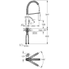 Купити Кухонний змішувач GROHE 31395 EUROCUBE 31395000 в Києві vannaja.kiev.ua