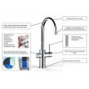 Купить Смеситель с фильтром GROHE 31455 BLUE HOME 31455000 в Киеве vannaja.kiev.ua