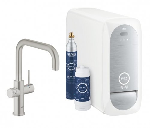 Купити Змішувач зі стартовим комплектом GROHE Blue Home (31456DC0) в Києві vannaja.kiev.ua