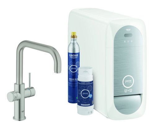 Система фільтрів для питної води зі змішувачем Grohe Blue Home Connected 31456DC1 Купити Система фільтрів для питної води зі змішувачем Grohe Blue Home Connected 31456DC1 в Києві vannaja.kiev.ua