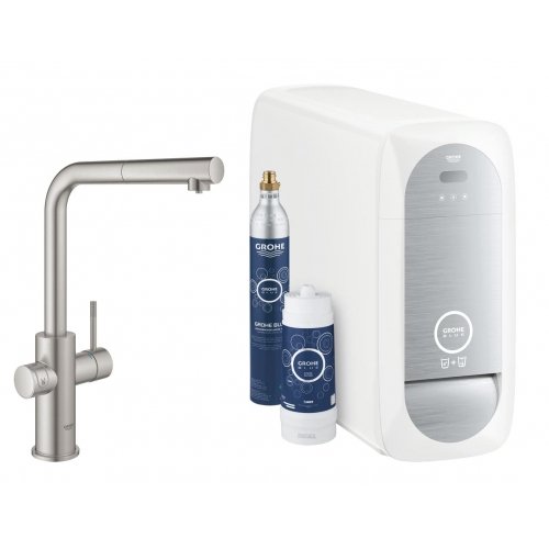 Купить Смеситель со стартовым комплектом GROHE Blue Home (31539DC0) в Киеве vannaja.kiev.ua