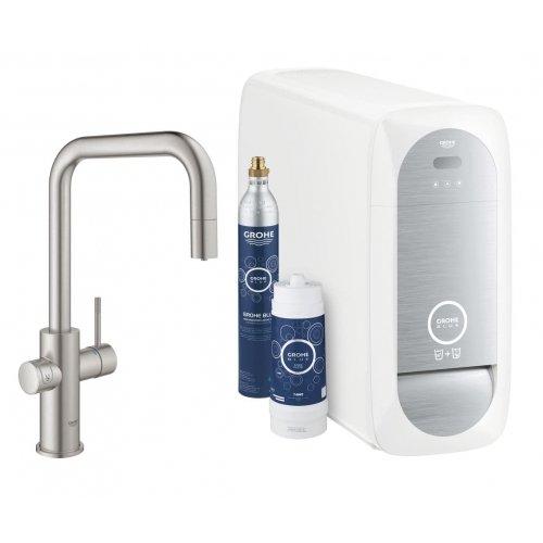 Купити Змішувач зі стартовим комплектом GROHE Blue Home (31543DC0) в Києві vannaja.kiev.ua