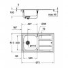 Купити в Кухню Мийка GROHE 31568SD0 з ексцентриком K-SERIES K 400+ в Києві vannaja.kiev.ua