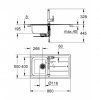 Купити мийки з крилом GROHE K-SERIES K 500 31571SD0 кухні з ексцентриком в Києві vannaja.kiev.ua