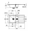 Купити Мийка з додатковою чашею GROHE K-SERIES K 500 31572SD0 кухні з ексцентриком в Києві vannaja.kiev.ua