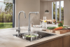 Смеситель для кухни с выдвижным изливом Grohe Zedra SmartControl 31593002 Купить Смеситель для кухни с выдвижным изливом Grohe Zedra SmartControl 31593002 в Киеве vannaja.kiev.ua