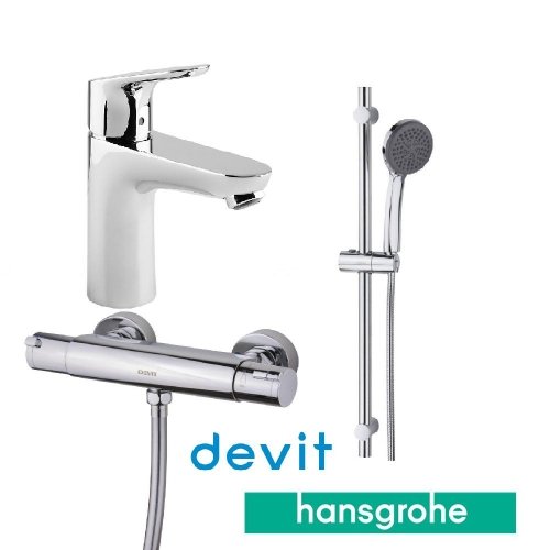 Купить Hansgrohe 31607000 Devit 67002TJW4 + 11100SE HOTEL LINE в Киеве vannaja.kiev.ua