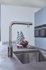 Смеситель для кухни с выдвижным изливом Grohe Minta SmartControl 31613A00 кран цвета графит Купить Смеситель для кухни с выдвижным изливом Grohe Minta SmartControl 31613A00 кран цвета графит в Киеве vannaja.kiev.ua