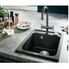 Купить Кухонная мойка Grohe 31650AT0 K700 с одной чашей 400 x 500 мм серый гранит в Киеве vannaja.kiev.ua