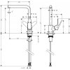 Змішувач для кухні Hansgrohe Focus Matt Black 31817670 чорний матовий Купити Змішувач для кухні Hansgrohe Focus Matt Black 31817670 чорний матовий в Києві vannaja.kiev.ua