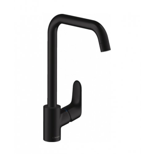 Змішувач для кухні Hansgrohe Focus Matt Black 31820670 Купити Змішувач для кухні Hansgrohe Focus Matt Black 31820670 в Києві vannaja.kiev.ua