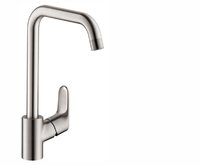 Смеситель HANSGROHE 31733 FOCUS E2 31733000 однорычажный без донного клапана, хром латунь