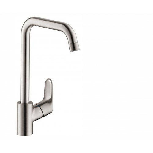 Купити Hansgrohe 31820800 Focus E2 Змішувач для Кухні Steel Optic Колір - СТАЛЬ !!! Німеччина в Києві vannaja.kiev.ua