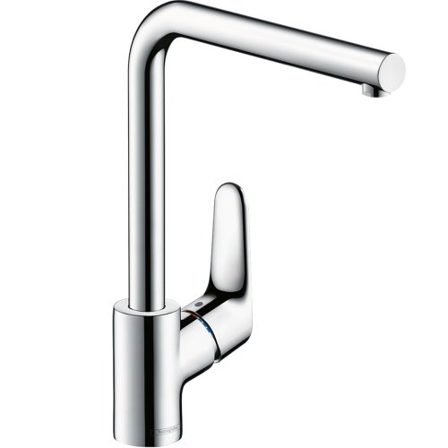 Купить Hansgrohe смеситель для кухни кран 31827000 Focus M41 EcoSmart 280 Однорычажный, хром 31827 в Киеве vannaja.kiev.ua
