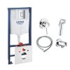 Комплект Grohe инсталляция Rapid SL 38772001 + набор для гигиенического душа со смесителем BauClassic 111048 Купить Комплект Grohe инсталляция Rapid SL 38772001 + набор для гигиенического душа со смесителем BauClassic 111048 в Киеве vannaja.kiev.ua