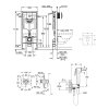 Купить Комплект Grohe инсталляция Rapid SL 38721001 + набор для гигиенического душа со смесителем BauClassic 2904800S в Киеве vannaja.kiev.ua