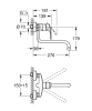 Смеситель для кухни для настенного монтажа Grohe Eurosmart New 32224003 Купить Смеситель для кухни для настенного монтажа Grohe Eurosmart New 32224003 в Киеве vannaja.kiev.ua