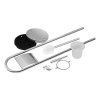 Ёршик Lidz Oreo 0507 напольный (матовое стекло) LDORE0507CRM32480 Chrome Купить Ёршик Lidz Oreo 0507 напольный (матовое стекло) LDORE0507CRM32480 Chrome в Киеве vannaja.kiev.ua