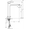 Hansgrohe 32512000 Metropol 32512 Високий змішувач для Накладний Раковини Купити Hansgrohe 32512000 Metropol 32512 Високий змішувач для Накладний Раковини в Києві vannaja.kiev.ua