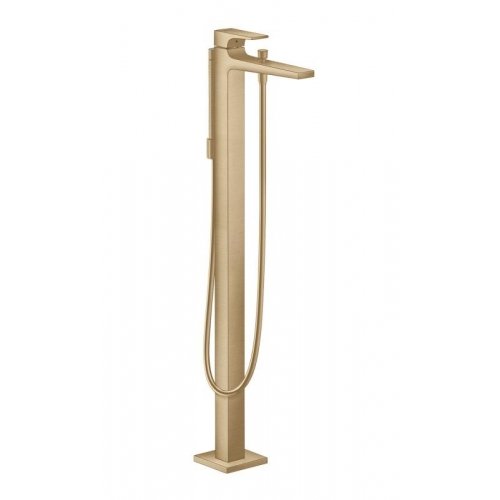 Купить Напольный смеситель для ванны Hansgrohe Metropol Brushed Bronze (32532140) в Киеве vannaja.kiev.ua