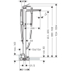 Напольный смеситель для ванны Hansgrohe Metropol Brushed Black (32532340) Купить Напольный смеситель для ванны Hansgrohe Metropol Brushed Black (32532340) в Киеве vannaja.kiev.ua