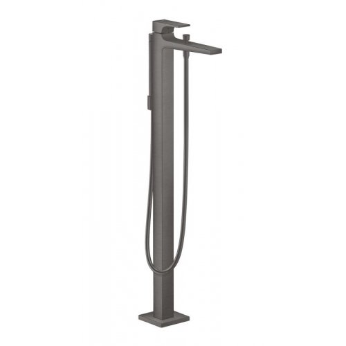 Напольный смеситель для ванны Hansgrohe Metropol Brushed Black (32532340) Купить Напольный смеситель для ванны Hansgrohe Metropol Brushed Black (32532340) в Киеве vannaja.kiev.ua